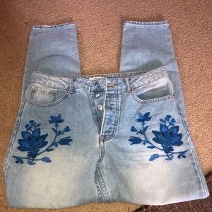 High wasted mom jeans